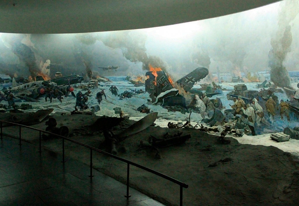 Музей панорама сталинградская битва внутри