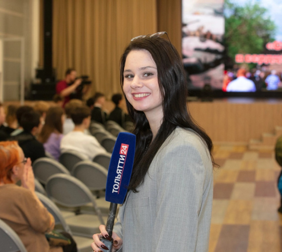 Выпускница ТГУ, корреспондент телеканала «Тольятти 24» Яна Серко: «Нет слова „проблема“, есть слово „задача“»
