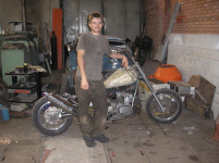 2004 г. Первый кастом мотоцикла