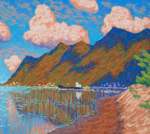 «Толк радио». Танец цвета сухой пастели. Художник из ТГУ провёл мастер-класс для тольяттинцев